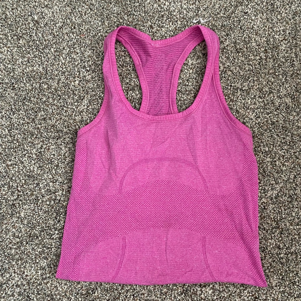 HOT PINK LULU LEMON TANK TOP